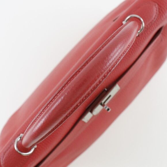 Hermès Kelly 32 Pink Leather Handbag (Pre-Owned) - Picture 9 of 10